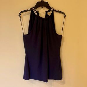 Michael Kors halter top with chain collar
